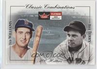 Ted Williams, Bill Terry #/2,000