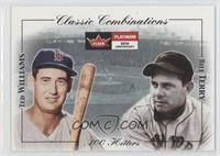 Ted Williams, Bill Terry #/2,000