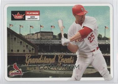 2001 Fleer Platinum - Grandstand Greats #13 GG - Mark McGwire