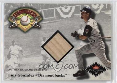 2001 Fleer Platinum - Lumberjacks #_LUGO - Luis Gonzalez