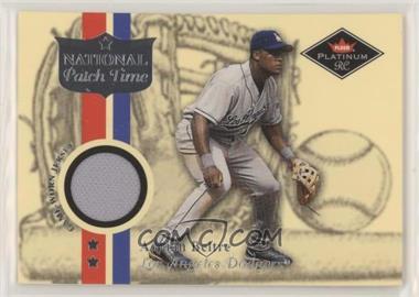 2001 Fleer Platinum - National Patch Time #_ADBE - Adrian Beltre (Platinum RC)