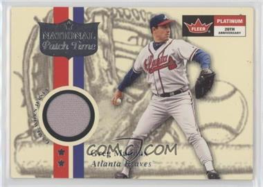 2001 Fleer Platinum - National Patch Time #_GRMA.2 - Greg Maddux (Series 1)