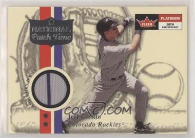 2001 Fleer Platinum - National Patch Time #_JECI - Jeff Cirillo (Series 1)