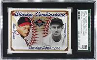 Stan Musial, Ted Williams [SGC 9 MINT]