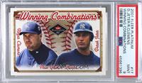 Roger Clemens, Derek Jeter [PSA 9 MINT] #/250