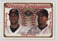 Juan Gonzalez, Manny Ramirez #/2,000