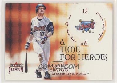 2001 Fleer Premium - A Time for Heroes #1 TH - Darin Erstad