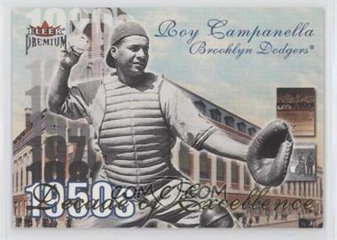 2001 Fleer Premium - Decade of Excellence #12 de - Roy Campanella