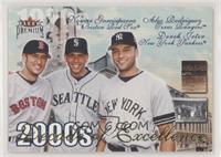 Nomar Garciaparra, Alex Rodriguez, Derek Jeter