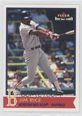 2001 Fleer Red Sox 100th - [Base] #47 - Jim Rice