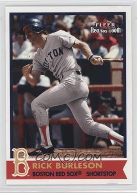 2001 Fleer Red Sox 100th - [Base] #51 - Rick Burleson