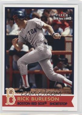 2001 Fleer Red Sox 100th - [Base] #51 - Rick Burleson