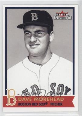 2001 Fleer Red Sox 100th - [Base] #68 - Dave Morehead