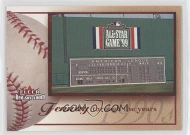 2001 Fleer Red Sox 100th - [Base] #95 - Fenway Park [EX to NM]