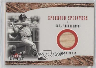 2001 Fleer Red Sox 100th - Splendid Splinters - Bats #_CAYA - Carl Yastrzemski