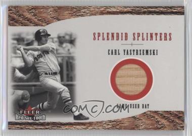 2001 Fleer Red Sox 100th - Splendid Splinters - Bats #_CAYA - Carl Yastrzemski