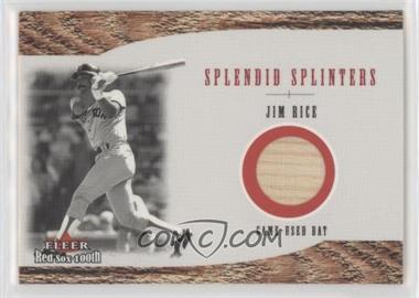 2001 Fleer Red Sox 100th - Splendid Splinters - Bats #_JIRI - Jim Rice