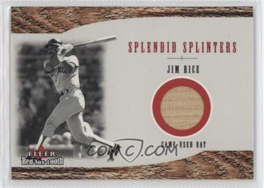 2001 Fleer Red Sox 100th - Splendid Splinters - Bats #_JIRI - Jim Rice