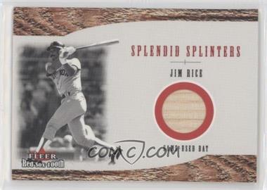 2001 Fleer Red Sox 100th - Splendid Splinters - Bats #_JIRI - Jim Rice