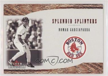 2001 Fleer Red Sox 100th - Splendid Splinters #SS5 - Nomar Garciaparra