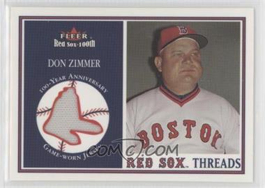 2001 Fleer Red Sox 100th - Threads #_DOZI - Don Zimmer