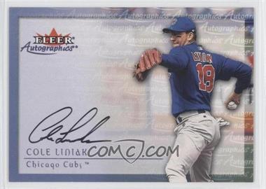 2001 Fleer Showcase - Autographics #_COLI - Cole Liniak