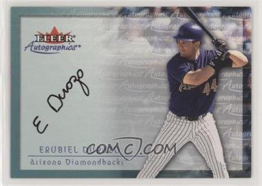 2001 Fleer Showcase - Autographics #_ERDU - Erubiel Durazo