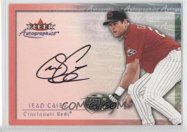 2001 Fleer Showcase - Autographics #_SECA - Sean Casey