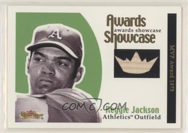 2001 Fleer Showcase - Awards Showcase Materials #_REJA - Reggie Jackson /100