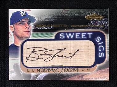 2001 Fleer Showcase - Sweet Sigs Lumber #_BESH - Ben Sheets