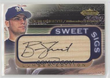 2001 Fleer Showcase - Sweet Sigs Lumber #_BESH - Ben Sheets