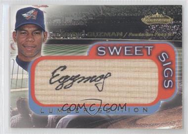 2001 Fleer Showcase - Sweet Sigs Lumber #_ELGU - Elpidio Guzman