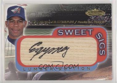 2001 Fleer Showcase - Sweet Sigs Lumber #_ELGU - Elpidio Guzman