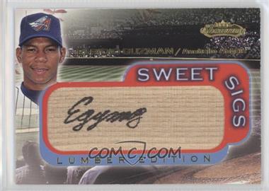 2001 Fleer Showcase - Sweet Sigs Lumber #_ELGU - Elpidio Guzman