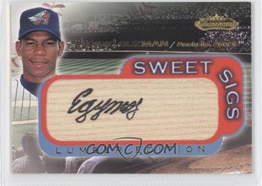 2001 Fleer Showcase - Sweet Sigs Lumber #_ELGU - Elpidio Guzman