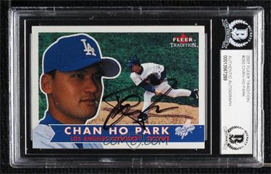 2001 Fleer Tradition - [Base] #260 - Chan Ho Park [BAS Authentic]