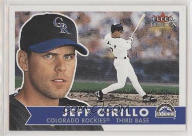 2001 Fleer Tradition - [Base] #285 - Jeff Cirillo