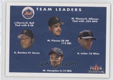 2001 Fleer Tradition - [Base] #422 - Mike Piazza, Armando Benitez, Al Leiter, Mike Hampton