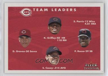 2001 Fleer Tradition - [Base] #427 - Danny Graves, Ken Griffey Jr., Pokey Reese, Sean Casey