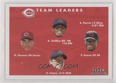 2001 Fleer Tradition - [Base] #427 - Danny Graves, Ken Griffey Jr., Pokey Reese, Sean Casey