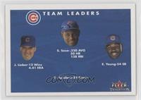 Jon Lieber, Sammy Sosa, Eric Young