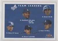 Gary Sheffield, Shawn Green, Jeff Shaw, Kevin Brown, Chan Ho Park