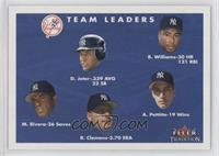 Bernie Williams, Derek Jeter, Mariano Rivera, Andy Pettitte, Roger Clemens