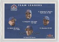 David Wells, Carlos Delgado, Raul Mondesi, Billy Koch