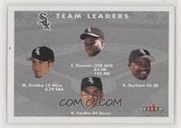 Frank Thomas, Mike Sirotka, Ray Durham, Keith Foulke