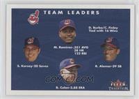 Manny Ramirez, Steve Karsay, Roberto Alomar, Bartolo Colon