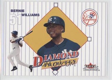 2001 Fleer Tradition - Diamond Tributes #30 DT - Bernie Williams