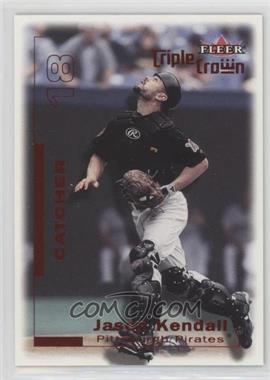 2001 Fleer Triple Crown - [Base] - Batting Average Red #50 - Jason Kendall /320 [Noted]