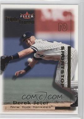 2001 Fleer Triple Crown - [Base] #1 - Derek Jeter