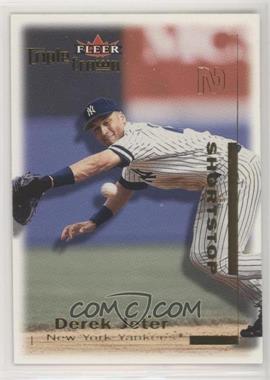 2001 Fleer Triple Crown - [Base] #1 - Derek Jeter